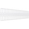 Ekena Millwork Set of Four Panels for 94 1/2"W x 24 1/4"H Cedar Park Fretwork Wainscot Wall Paneling WPKP12X01X47CRP - alternate 1
